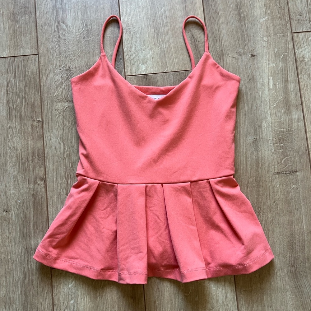 [NEW/UNWORN] Susana Monaco Peplum Camisole Top